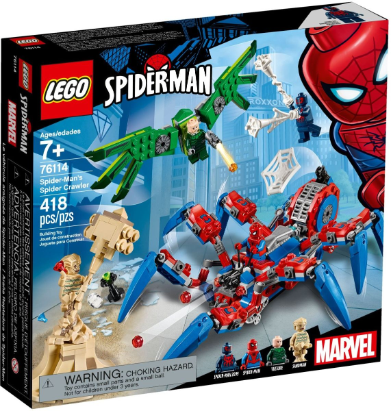 LEGO Spider-Man's Spider Crawler 76114 – Retired & Sealed