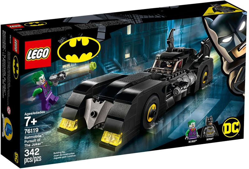 LEGO DC Batman Batmobile: Pursuit of The Joker, 76119 – Retired & Sealed