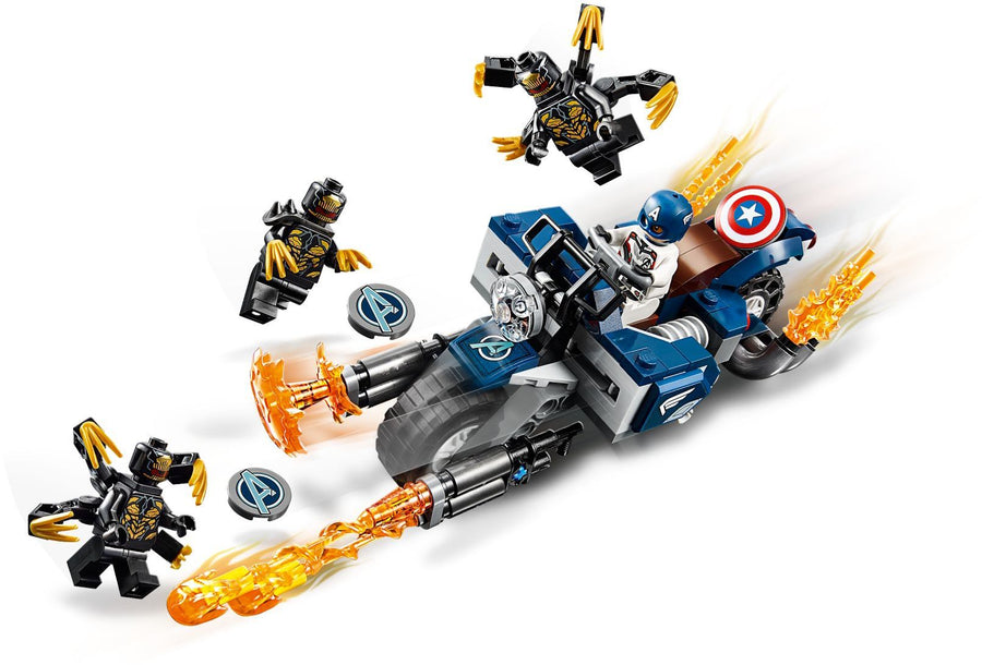LEGO Captain America: Outriders Attack 76123 – Retired & Sealed