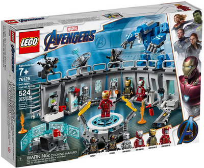 LEGO Iron Man Hall of Armor 76125 – Retired & Sealed
