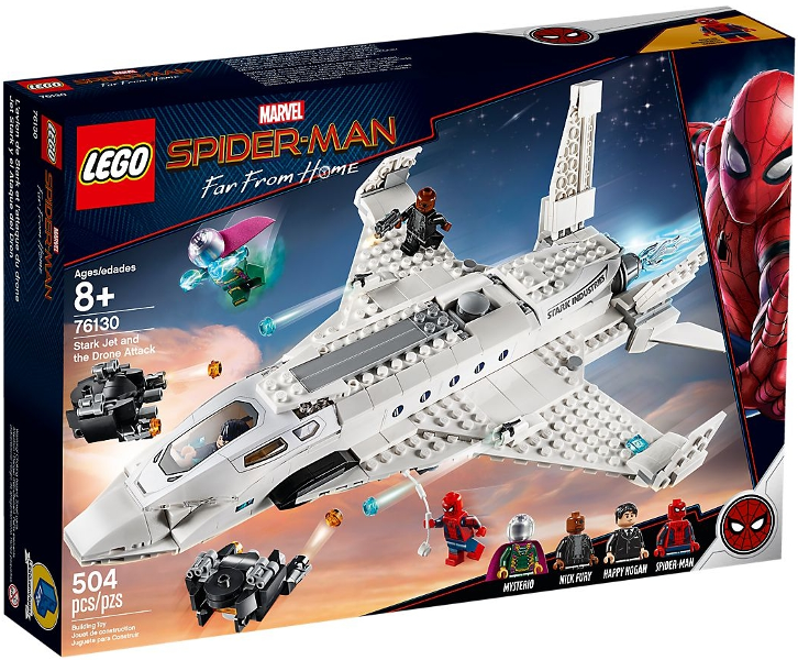 LEGO Stark Jet and the Drone Attack 76130 – Retired & Sealed