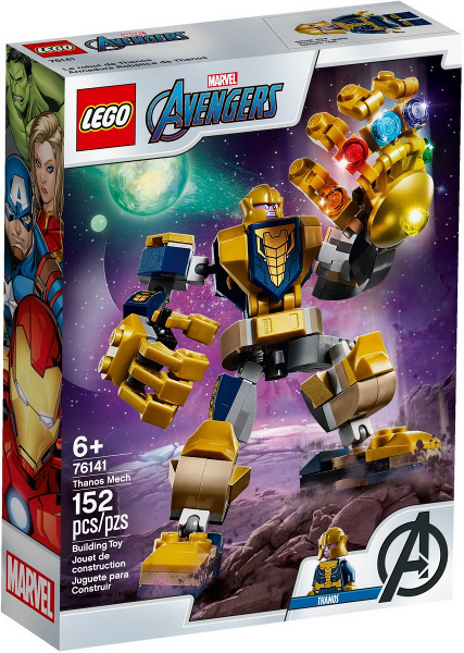 LEGO Marvel Avengers Thanos Mech Cool Action 76141 – Retired & Sealed