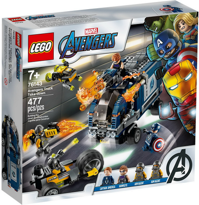 LEGO Avengers Truck Take-down 76143 – Retired & Sealed