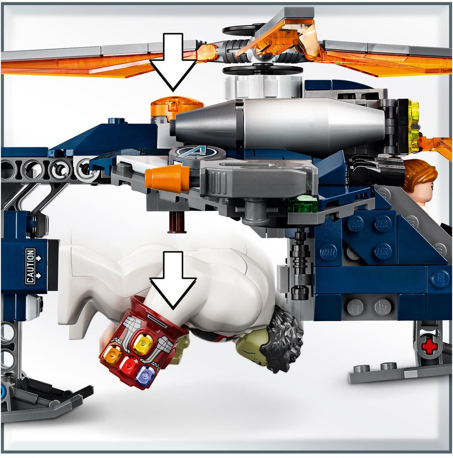 LEGO Avengers Hulk Helicopter Rescue 76144 – Retired & Sealed
