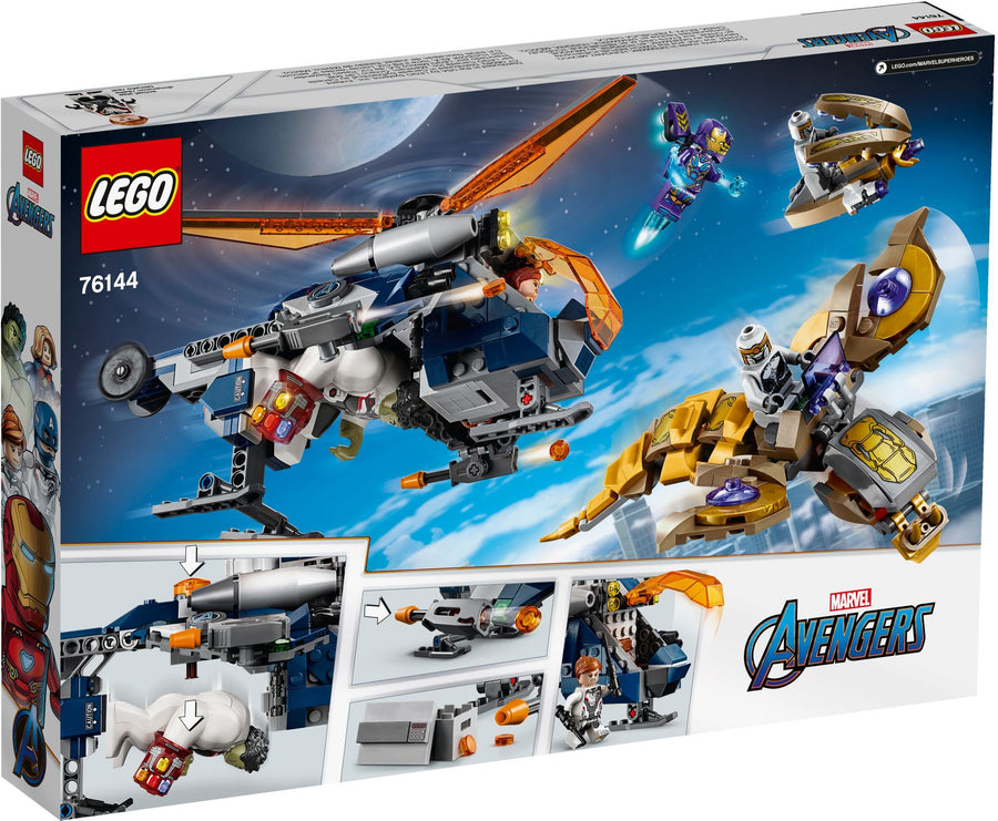 LEGO Avengers Hulk Helicopter Rescue 76144 – Retired & Sealed