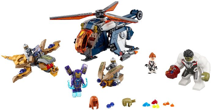 LEGO Avengers Hulk Helicopter Rescue 76144 – Retired & Sealed