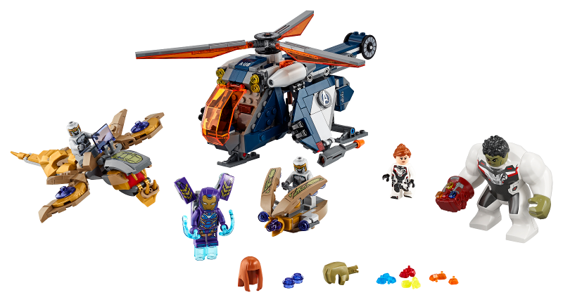 LEGO Avengers Hulk Helicopter Rescue 76144 – Retired & Sealed