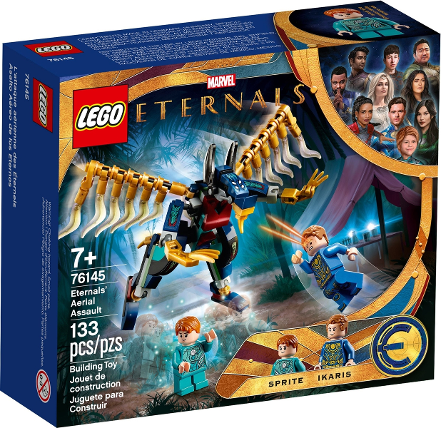 LEGO Eternals' Aerial Assault 76145 – Retired & Sealed