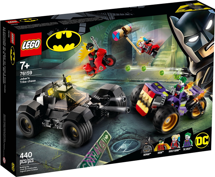 LEGO 76159 Joker's Trike Chase 76159 sealed box front