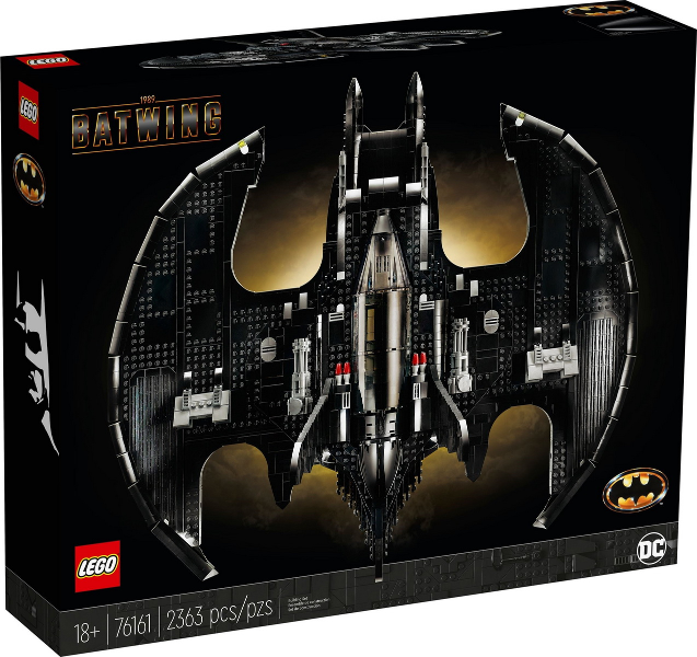 LEGO 76161 1989 Batman Batwing - Ultimate Collector Series 76161 sealed box front