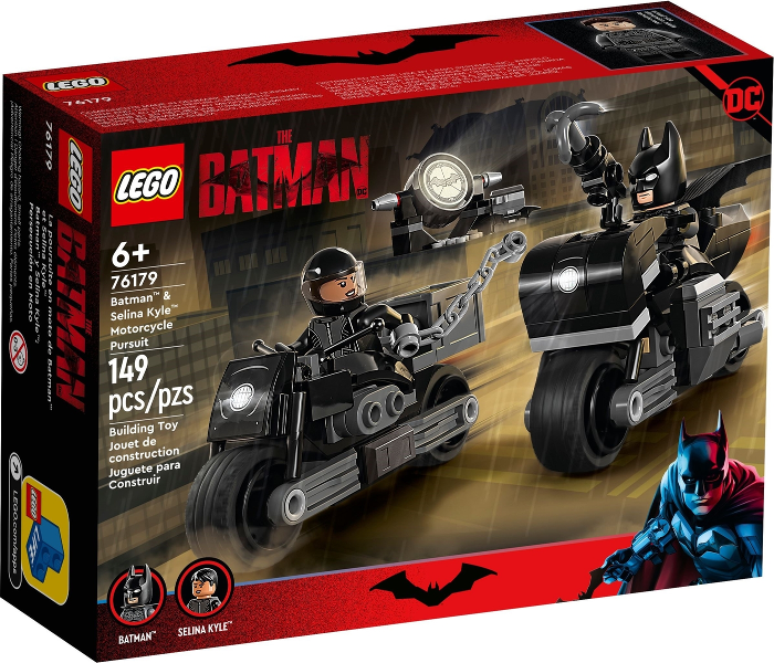 LEGO 76179 Batman & Selina Kyle Motorcycle Pursuit 76179 sealed box front