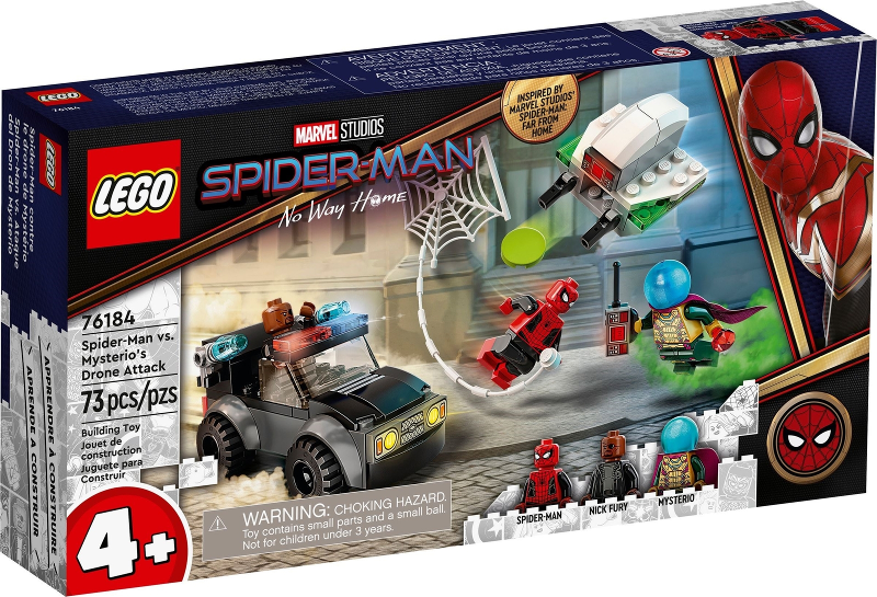 LEGO 76184 Spider-Man vs. Mysterio's Drone Attack 76184 sealed box front