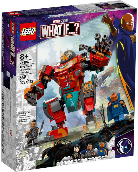 LEGO 76194 Tony Stark's Sakaarian Iron Man 76194 sealed box front