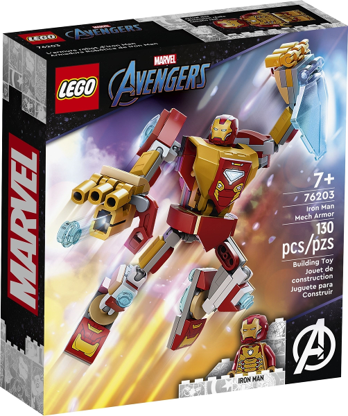 LEGO Iron Man Mech Armor 76203 – Retired & Sealed