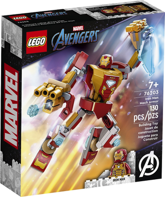 LEGO Iron Man Mech Armor 76203 – Retired & Sealed