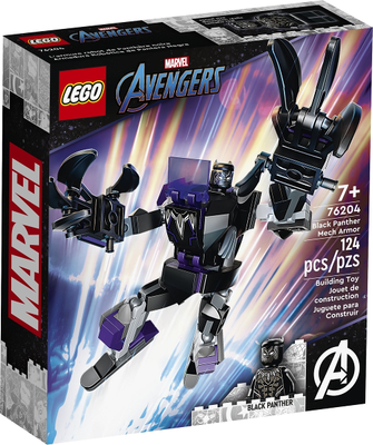 LEGO Black Panther Mech Armor 76204 – Retired & Sealed