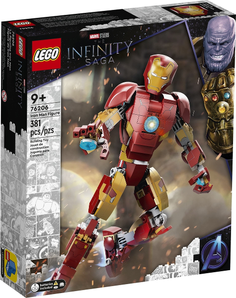 LEGO Iron Man Figure 76206 – Retired & Sealed