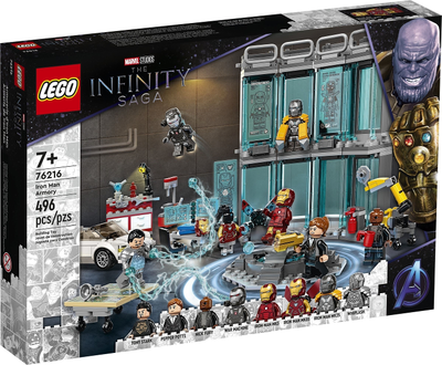 LEGO Iron Man Armory 76216 – Retired & Sealed