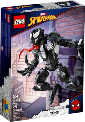 LEGO Marvel Venom Figure, Fully Articulated Super 76230 – Retired & Sealed