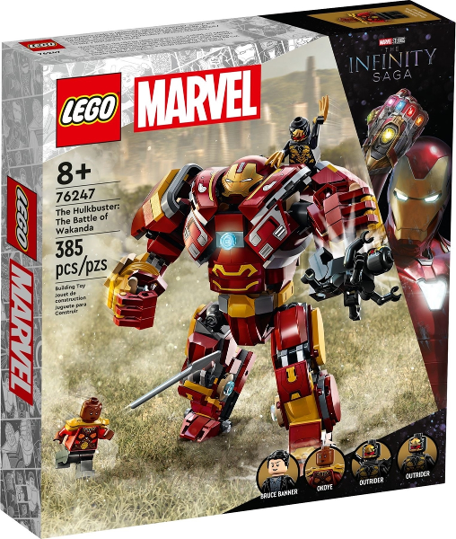 LEGO 76247 The Hulkbuster: The Battle of Wakanda 76247 sealed box front