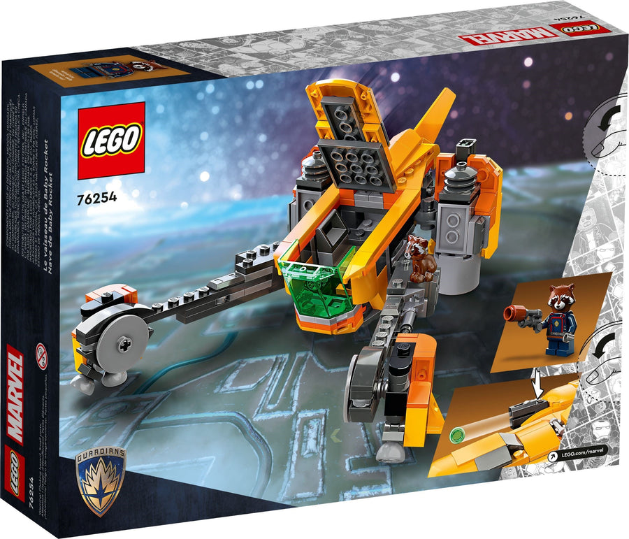 LEGO Baby Rocket's Ship 76254 – Retired & Sealed