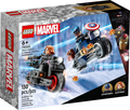 LEGO Black Widow & Captain America Motorcycles 76260 – Retired & Sealed