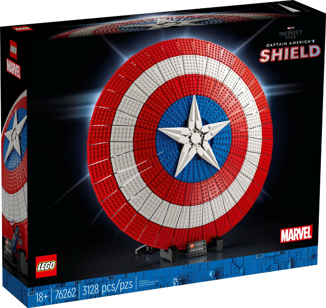 LEGO 76262 Captain America's Shield 76262 sealed box front