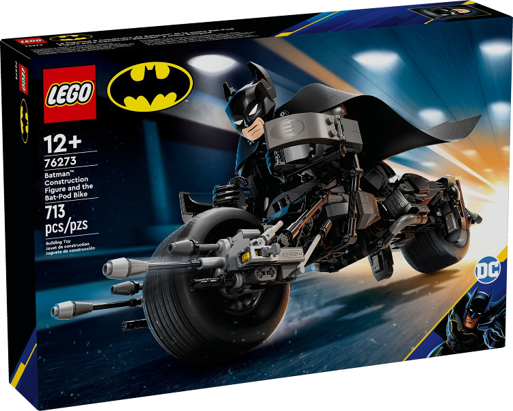 LEGO Batman Construction Figure and the Bat-Pod Bike 76273 – Sealed UK Stock