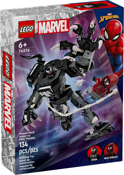 LEGO Venom Mech Armor vs. Miles Morales 76276 – Sealed UK Stock
