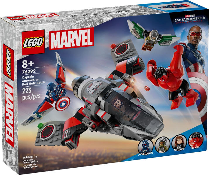 LEGO Captain America vs. Red Hulk Battle 76292 – Sealed UK Stock