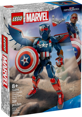 LEGO New Captain America Construction Figure 76296 – Sealed UK Stock