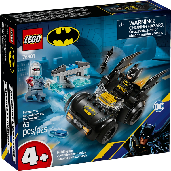 LEGO 76301 Batman & Batmobile vs. Mr. Freeze 76301 sealed box front