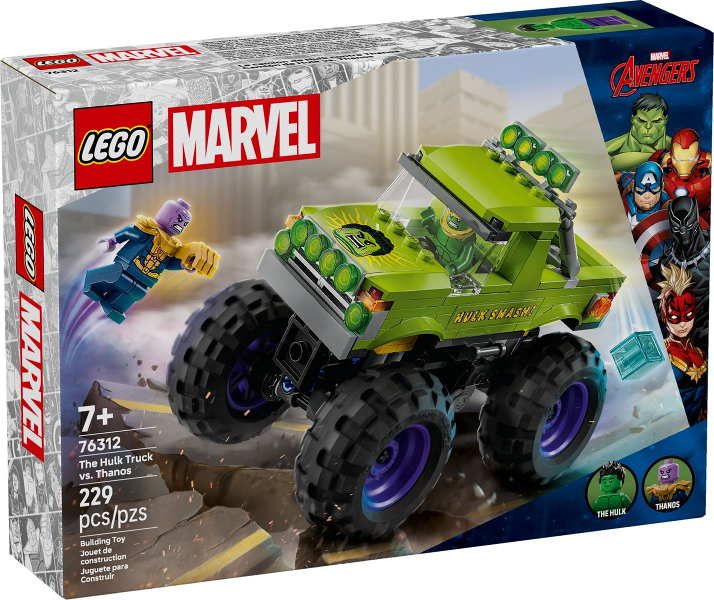 LEGO 76312 The Hulk Truck vs. Thanos 76312 sealed box front