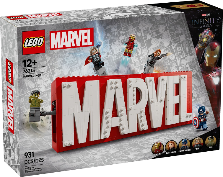 LEGO 76313 MARVEL Logo 76313 sealed box front