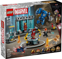 LEGO 76315 Iron Man's Laboratory: Hall of Armor 76315 sealed box front