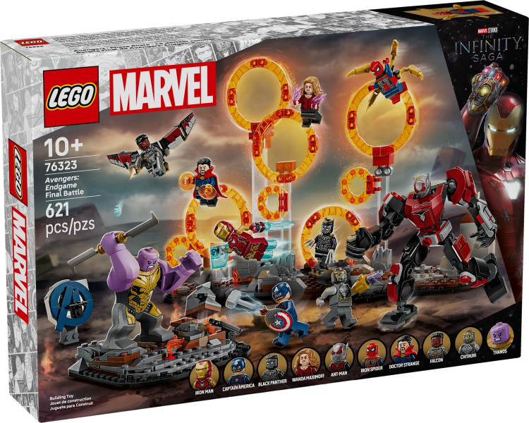 LEGO 76323 Avengers: Endgame Final Battle 76323 sealed box front