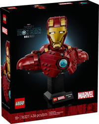 LEGO 76327 Iron Man MK4 Bust 76327 sealed box front