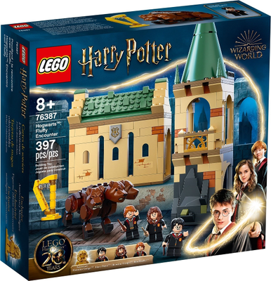 LEGO Harry Potter Hogwarts: Fluffy Encounter Castle Toy 76387 – Retired & Sealed