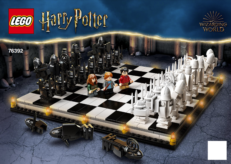 LEGO Hogwarts Wizard's Chess 76392 – Retired & Sealed