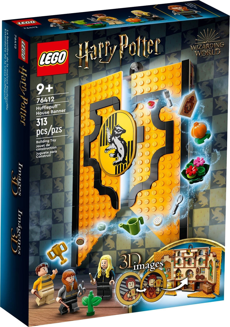 LEGO Hufflepuff House Banner 76412 – Retired & Sealed