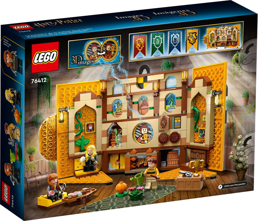 LEGO Hufflepuff House Banner 76412 – Retired & Sealed