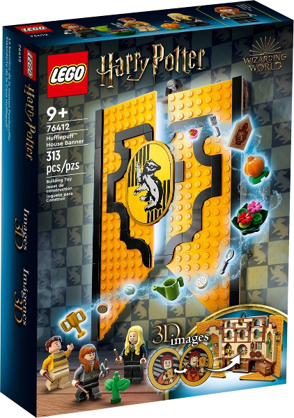 LEGO Hufflepuff House Banner 76412 – Retired & Sealed