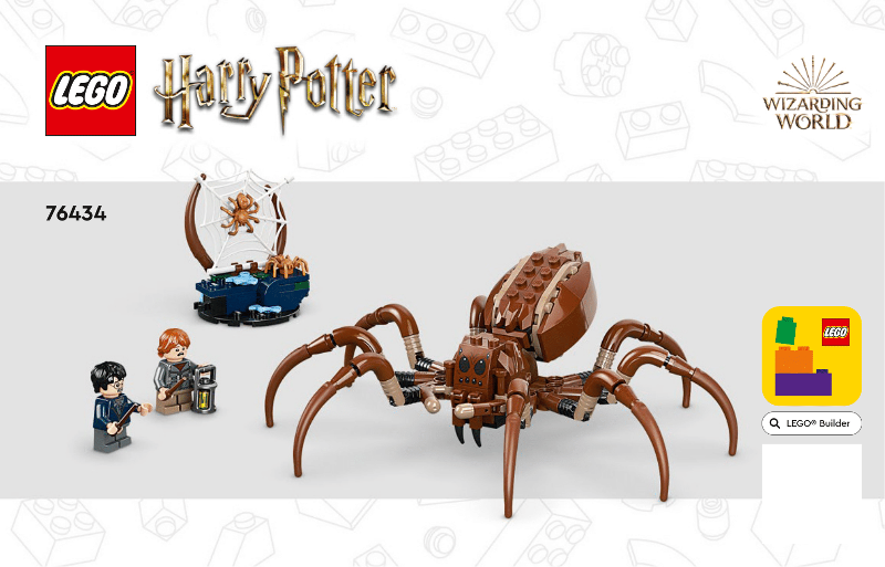 LEGO Aragog In The Forbidden Forest 76434 – Retired & Sealed
