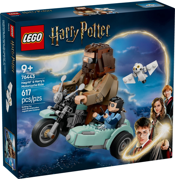 LEGO 76443 Hagrid & Harry's Motorcycle Ride 76443 sealed box front