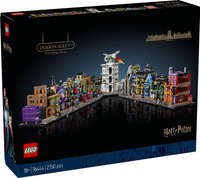 LEGO 76444 Diagon Alley Wizarding Shops 76444 sealed box front