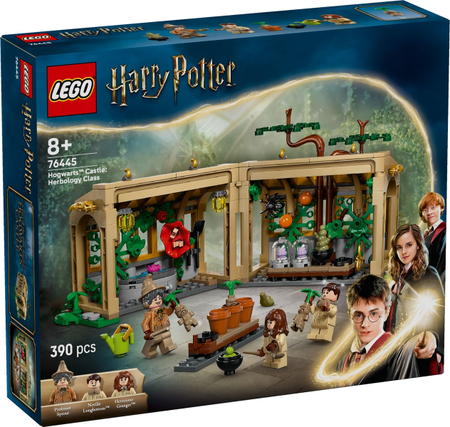 LEGO 76445 Hogwarts Castle: Herbology Class 76445 sealed box front