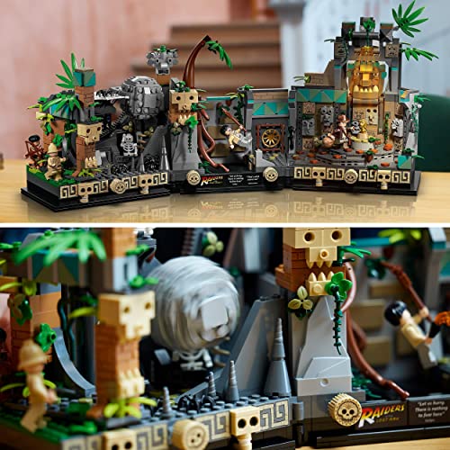 LEGO Indiana Jones Temple of the Golden Idol Model Kit 77015 – Retired & Sealed