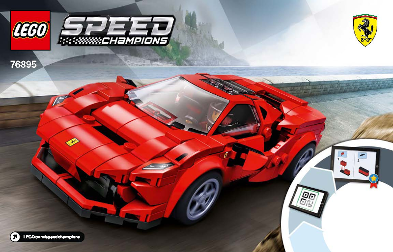 LEGO Ferrari F8 Tributo 76895 – Retired & Sealed
