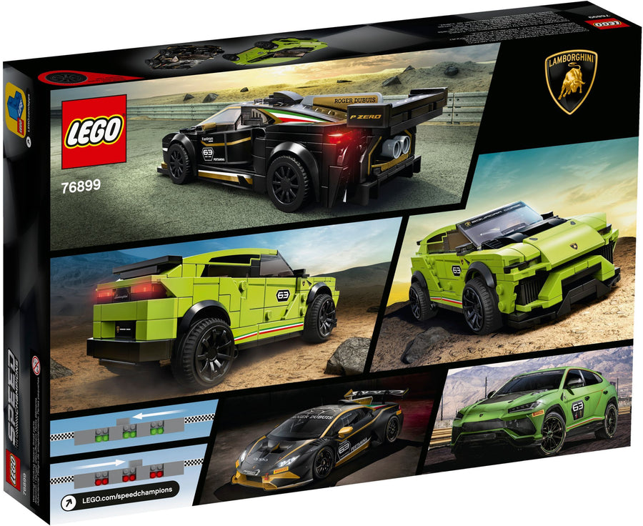 LEGO Lamborghini Urus ST-X & Huracán Super Trofeo EVO 76899 – Retired & Sealed