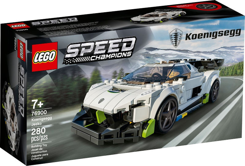 LEGO 76900 Koenigsegg Jesko 76900 sealed box front